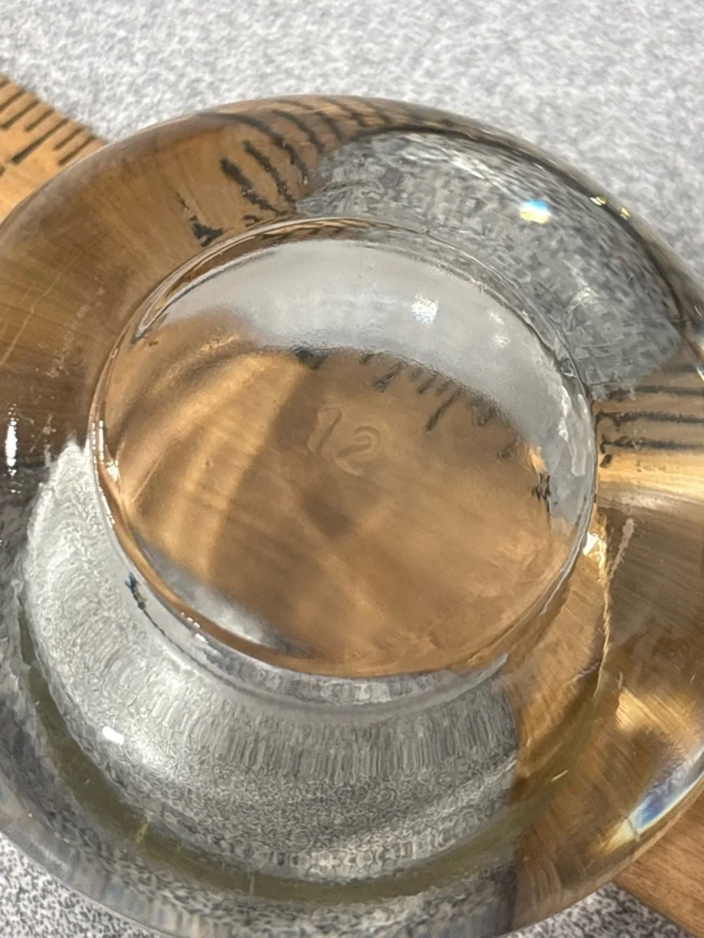 Clear Glass Tealight Holder - Modern Glass Candle Cup